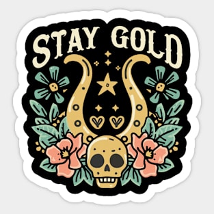 Stay Gold Sticker